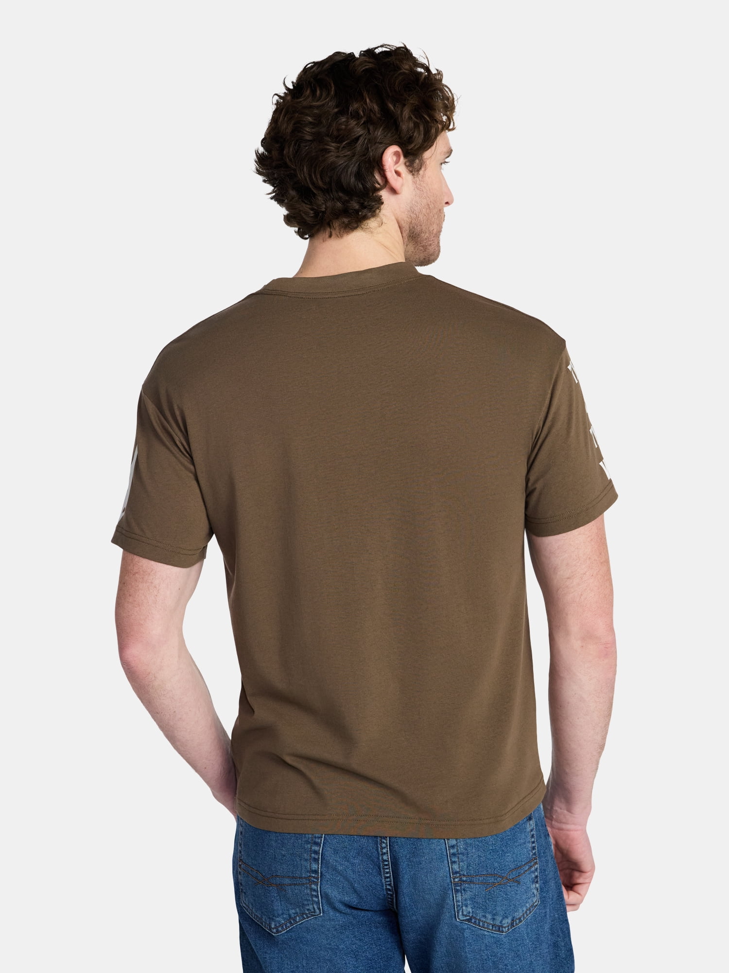 The Mandalorian Men's and Big Men's Mando Poster Graphic Tee with Short Sleeves, Sizes S-3XL