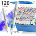 thumbnail image 4 of 120 Colors Acrylic Paint Markers, Waterproof Nail Art Pens, Quick-Drying & Opaque, Precision Tip for DIY Nail Painting, Beginners & Professionals, 12ml Each, 120Pcs, Style J, 4 of 4