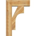thumbnail image 3 of Ekena Millwork 6"W x 24"D x 36"H Westlake Block Rough Sawn Bracket, Western Red Cedar, 3 of 25