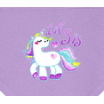 thumbnail image 3 of Inktastic Lil Sis Unicorn Little Sister Baby Bandana Bib, 3 of 4