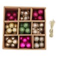 thumbnail image 1 of Bola colgante para árbol de Navidad, adornos de bolas de Navidad, colgante de bola para árbol de Navidad, adornos navideños, uso conveniente, 1 of 8