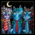 thumbnail image 3 of Seeley, Laura 20x20 Black Modern Framed Museum Art Print Titled - The Corporate Cats (Black)), 3 of 5