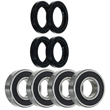 Niche Wheel Bearing Seal Set for Honda TRX200 Fourtrax 250 300 FL350 6004-2RDQE6 MK1008253