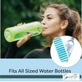 thumbnail image 4 of Silicone Ice Stick Tray for Water Bottles, 10 Slots, 3.5 inch Long Ice Cubes (Blue), 4 of 6