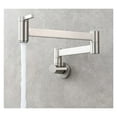 thumbnail image 2 of Brass Kitchen Faucet Wall Mount Pot Filler Faucet 360 Rotatable Folding Lengthened With Double Joint Swing Arms Cold Water Tap ,Easy to Install, 2 of 7