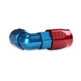 thumbnail image 4 of Earl's 90 Degree Swivel-Seal® Hose End -6 AN - Red/Blue - Clamshell Package, 4 of 4