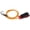 Orange, variant on Riousery Elastic String Boating Kayak Paddle Safety Rod Leash with Carabiner for Paddling Red 40.6 inches