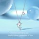 thumbnail image 2 of HTOOO women's necklace 925 sterling silver dolphin girl pendant necklace, 2 of 4