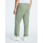 Free Assembly Men's Straight Fit Cotton Utility Pants, Sizes 30-38