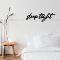 thumbnail image 2 of Craftnamesign Sleep Tight Metal Wall Art, Bedroom Wall Sign, Wall Decor for Bedroom, 2 of 5