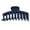 Dark Blue, variant on Christmas 10 Color Large Matte Hair Claw Clips Nonslip Big Nonslip Hair Clamps Perfect Jaw Hair Clamps For Women And Thinner Hair Styling