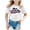 White, variant on XFeng Kids Florida Palm Tree Graphic T-Shirt, Gradient Letter Coconut Tree Short Sleeve Casual Tee