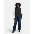 thumbnail image 2 of Time and Tru Women's and Women's Plus Faux Fur Reversible Vest, Sizes XS-2X, 2 of 4