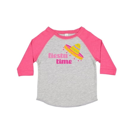 

Inktastic Fiesta Pink Sombrero Gift Toddler Toddler Girl T-Shirt