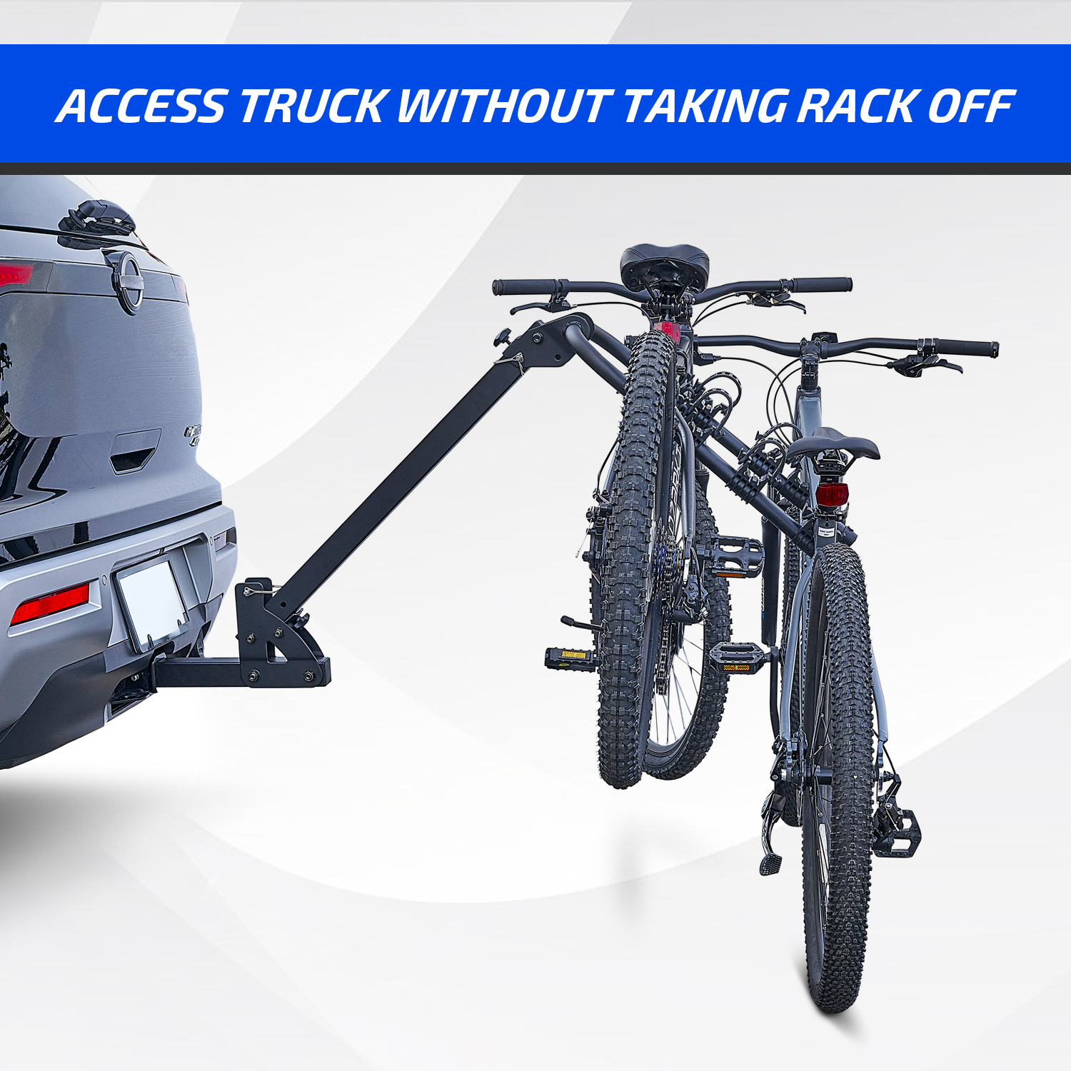 Ozark Trail 4-Bike Hitch Rack 132 lb Capacity photo 4