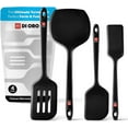 thumbnail image 1 of DI ORO Silicone Turner Spatula Set - Kitchen Spat, 1 of 8