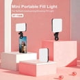 thumbnail image 3 of Luz de Relleno de Bolsillo de 5000 MAh, 10 Niveles Ajustables, 3 Modos de Luz, Mini Luz Portátil para Selfies, para Computadora y Teléfono Móvil., 3 of 5