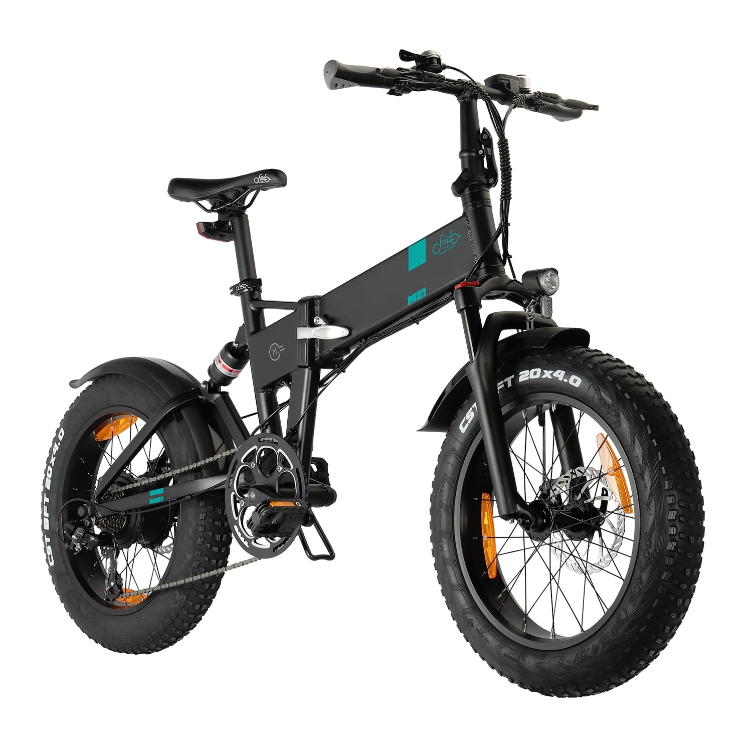 Buy FIIDO M21 Fat Tire Electric Bike 500W Motor, 7 Speed E Bikes for