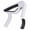 White, variant on BIMZUC Portable Quick Change Tune Clamp Handheld Tuner Trigger Capo for Folk Acoustic Guitar, Black (3.0 inches / 7.6 cm)