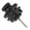 Black, variant on Strap Locks Round Button for Electric Acoustic Guitar Bass , Black, as described