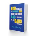 thumbnail image 2 of Daddiest Dad Fathers Day Greetings Card Plus Envelope Blank inside, 2 of 3