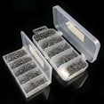 thumbnail image 4 of ziyahi High-speed American Rotary Rings + Enhanced Pins Set Copper Alloy Swivel Connector for Fishing - S, 4 of 9