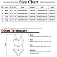 thumbnail image 3 of Women's Solid Color Sexy Tight Jumpsuit Exposed Back One Piece Bodysuit Sleeveless Round Neck Romper Clubwear Party Outfit Fashion Bodycon Outfit, 3 of 7