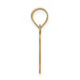 thumbnail image 2 of Diamond2Deal 14K Pendentif Initiale Lettre F en Or Jaune pour Femmes, 2 of 6