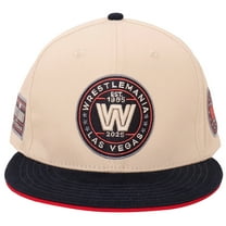 Men's Cream/Black WrestleMania 41 Retro Snapback Hat