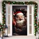 thumbnail image 2 of Tapiz Decorativo Para La Puerta De Papá Noel, Cortina Para La Puerta De Fiesta, Tapiz Para La Puerta, Decoración Navideña, 2 of 5
