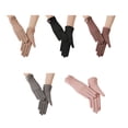 thumbnail image 3 of Minnieouse Guantes de moda Calefacción, Mujeres Invierno Aire libre Manoplas Dedos divididos Conducción peluda Ciclismo Pantalla táctil Protección guantes y mitones Caqui Minnieouse AP014261-01, 3 of 6