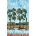 thumbnail image 2 of OToole, Tim 10x14 Black Ornate Wood Framed with Double Matting Museum Art Print Titled - Trees in the Marsh I, 2 of 4
