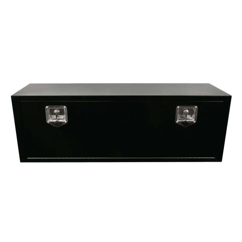 Steel Truck Bed Tool Box 48"x14"x16" Underbody Trailer Storage w/ Lock