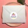 thumbnail image 5 of 500 Pcs Round Happy Birthday Stickers Self Adhesive Birthday Party Decor Sticker, 5 of 6