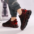 thumbnail image 7 of Men's Lace-Up Knit Breathable Blade Athletic Sneakers, 7 of 7