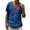 v#276Dark Blue1115, variant on Rggeeun Men'S T-Shirts Solid Color Cotton Linen Knit Short Sleeve V-Neck Henley Buttons Loose Fit For Summer Evening Party Classic Tee,Brick Red,L