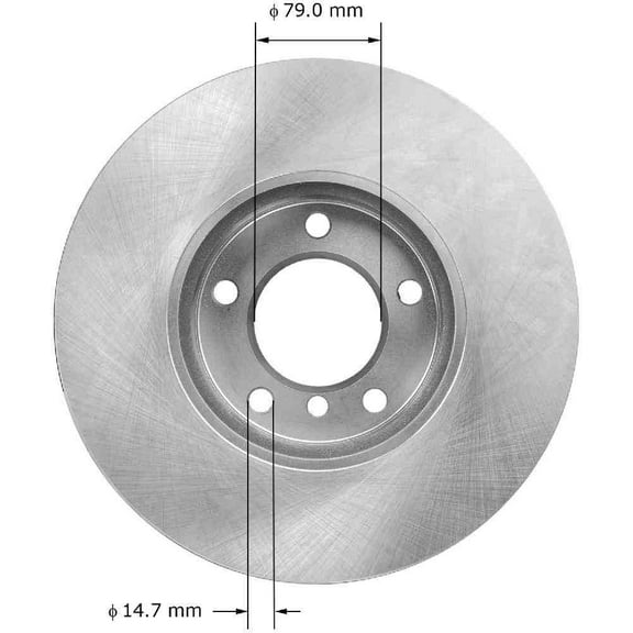 Bendix PRT6077 Premium Brake Rotor
