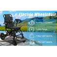 thumbnail image 4 of Wliqien Adults Electric Wheelchair with Large Footrest, Lightweight Foldable Motorized Wheelchair, 12-Mile Range 500W Motor Portable Elderly Wheelchair, 4 of 9