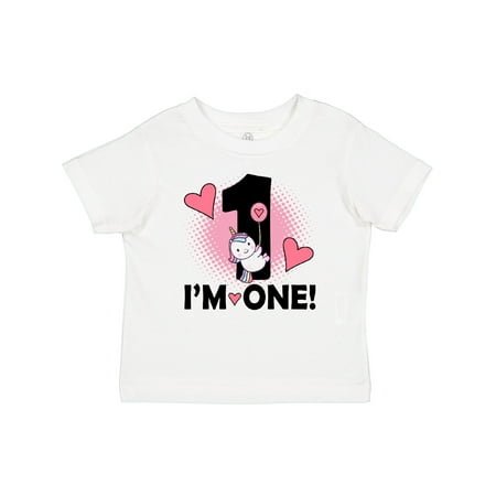 

Inktastic First Birthday 1 Year Old Girl Unicorn Gift Baby Girl T-Shirt