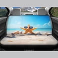 thumbnail image 6 of Pzuqiu Starfish Automotive Vehicle Cushion Full Set Car Seat Covers Interior Accessories Polyester Car Seat Covers Full Set Fit for Truck Trucks, 6 of 10