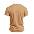 thumbnail image 4 of Breeze Polo Shirts for Men Color Block Henley Short Sleeve T Shirts Causal Athletic Golf Tees, 3XL, 4 of 7