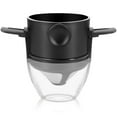 thumbnail image 2 of Cafetière à Verser Portable en Acier Inoxydable Réutilisable Filtre à Café Mini Pliable Sans Papier pour 1 2 Tasses Goutteur à Café Voyage Camping Randonnée, 2 of 6