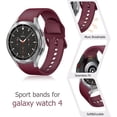 thumbnail image 3 of Silicone Sport Replacement Watch Band for Samsung Galaxy Watch 5/Watch 5 Pro,20mm Soft Adjustable Strap for Galaxy Watch 4/Galaxy Watch 4 Classic Women Men, 3 of 6
