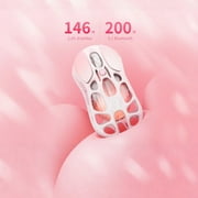 GravaStar Mercury M1 Pro Sakura Pink Wireless Gaming Mouse – 26,000 DPI PAW3395DM • Magnesium Alloy • Tri-Mode (Wired/2.4GHz/Bluetooth) • 4K Polling-Sakura Pink