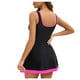thumbnail image 3 of WILLBEST Trajes de Baño Niña Natación Traje de Baño de Moda Para Mujer Sin Mangas Tipo Falda Dividida Traje de Baño Sexy Sin Espalda Triángulo Traje de Baño de Playa, 3 of 3