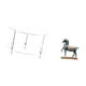thumbnail image 5 of Mesa auxiliar redonda de acrílico,Mesa auxiliar redonda de acrílico,mesita de noche.,Mesa auxiliar redonda pequeña de acrílico transparente para bebidas,Figura de caballo,Figura de, 5 of 8