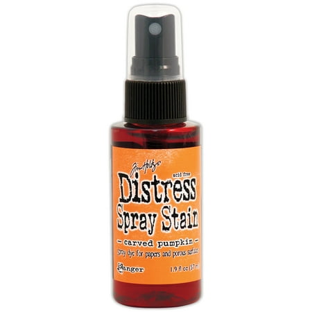 UPC: 0789541044093 | Tim Holtz Distress Spray Stain 1.9oz-Carved Pumpkin