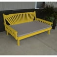 thumbnail image 3 of Yellow Pine Fanback Daybed, 3 of 10