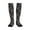 1 Black, variant on Rateoe Snake Sleep Compression Socks for Women and Men 20-30mmHg-Circulation Support Socks Knee High Nurse Pregnant Running Medical and Travel Athletic