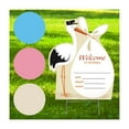 thumbnail image 2 of Its A Boy Stork Outdoor Standee, 2 of 2